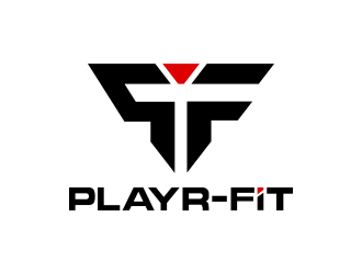 Playr-fit logo design by done