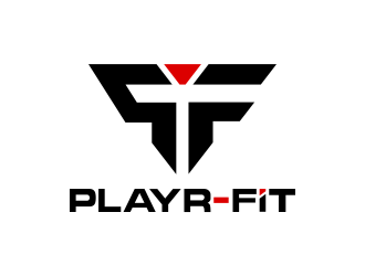 Playr-fit logo design by done