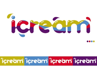 icream (need logo) logo design by designerboat