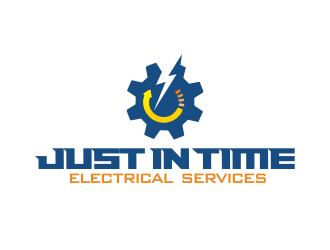 Just In Time Electrical Services logo design by YONK
