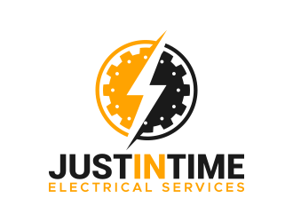 Just In Time Electrical Services logo design by lexipej