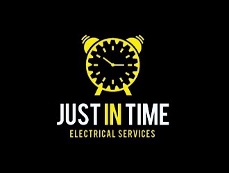 Just In Time Electrical Services logo design by shere