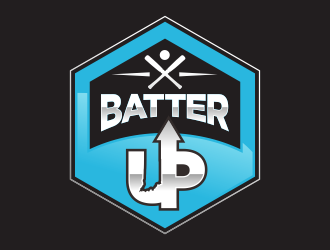 Batter Up logo design by YONK