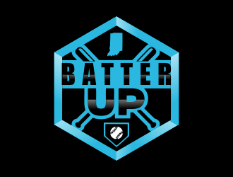Batter Up logo design by giphone