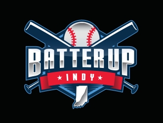 Batter Up logo design by Eliben