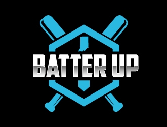 Batter Up logo design by ElonStark