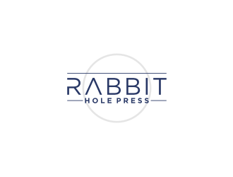 Rabbit Hole Press logo design by bricton