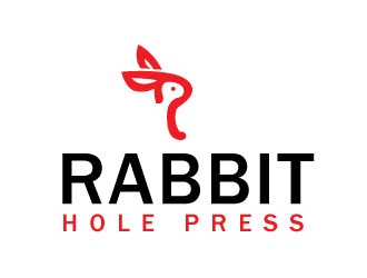 Rabbit Hole Press logo design by REDCROW