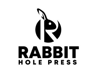 Rabbit Hole Press logo design by REDCROW
