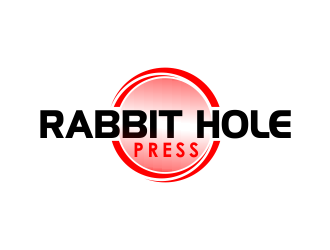 Rabbit Hole Press logo design by giphone
