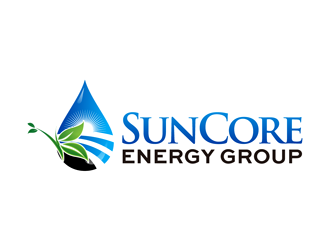 SunCore Energy Group logo design by enzidesign
