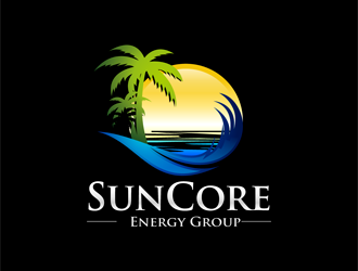 SunCore Energy Group logo design by enzidesign