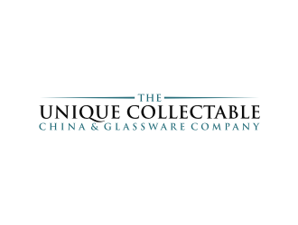 The Unique Collectable China & Glassware Company logo design by nurul_rizkon