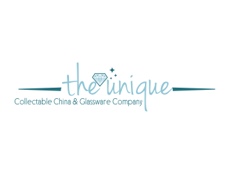 The Unique Collectable China & Glassware Company logo design by ROSHTEIN