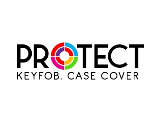 PROTECT.  KEYFOB.  CASE COVER  logo design by Suvendu