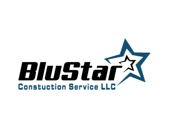 Blue Star Construction Services LLC logo design by dusan1234