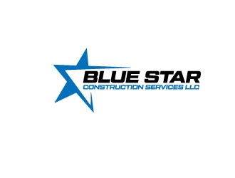 Blue Star Construction Services LLC logo design by AYATA
