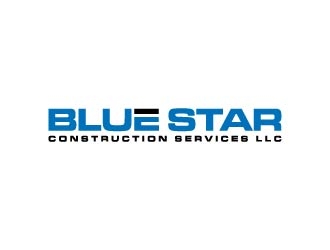 Blue Star Construction Services LLC logo design by maserik