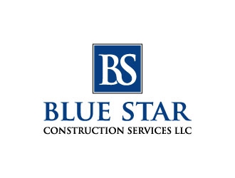 Blue Star Construction Services LLC logo design by zamzam