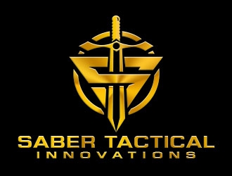 Saber Tactical Innovations logo design by Benok