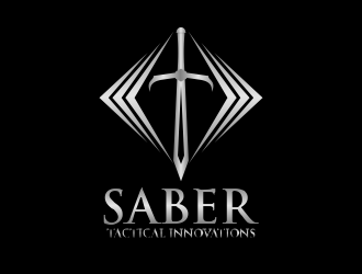 Saber Tactical Innovations logo design by beejo