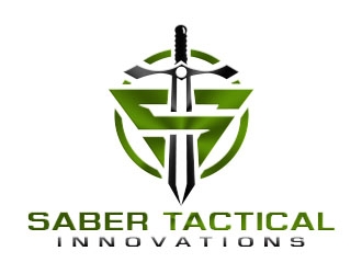 Saber Tactical Innovations logo design by Benok