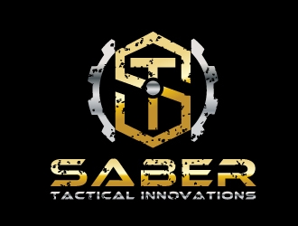 Saber Tactical Innovations logo design by Suvendu