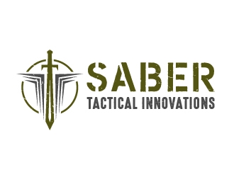 Saber Tactical Innovations logo design by akilis13