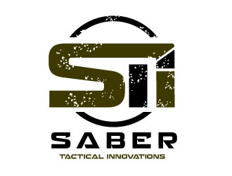 Saber Tactical Innovations logo design by Suvendu