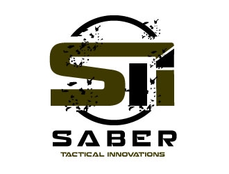 Saber Tactical Innovations logo design by Suvendu