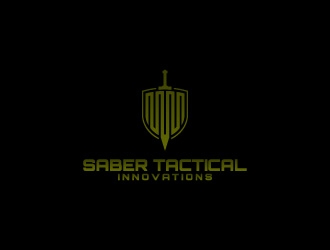 Saber Tactical Innovations logo design by Alphaceph