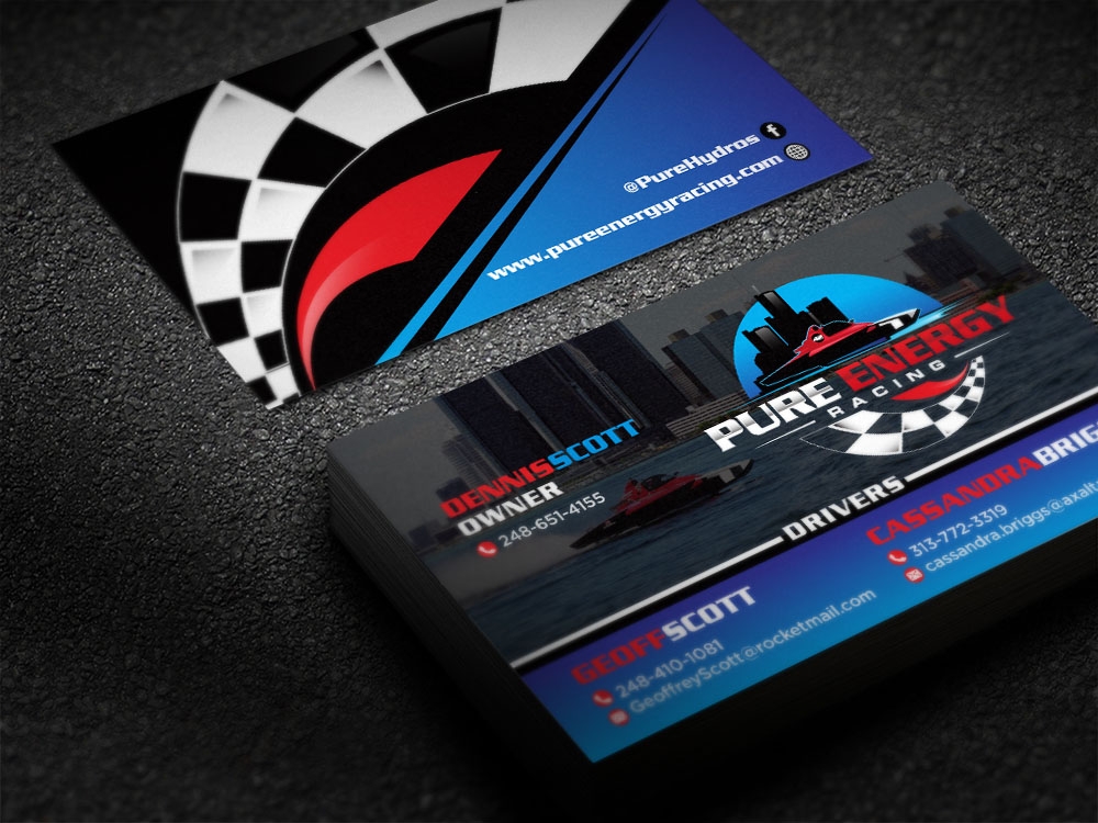 Pure Energy Racing logo design by scriotx