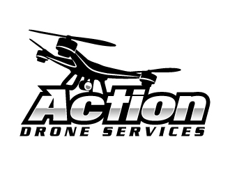 Action Drone Services  logo design by KDesigns