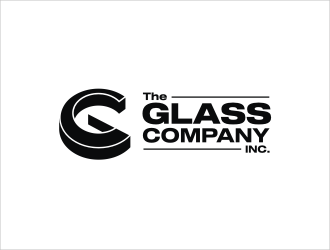 The Glass Company, Inc. logo design by catalin
