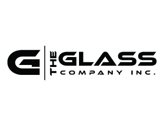 The Glass Company, Inc. logo design by Upoops