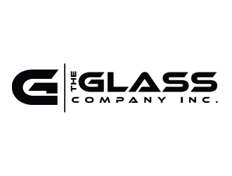 The Glass Company, Inc. logo design by Upoops