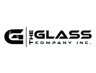 The Glass Company, Inc. logo design by Upoops
