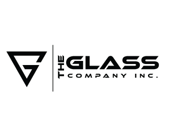 The Glass Company, Inc. logo design by Upoops