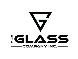 The Glass Company, Inc. logo design by Upoops