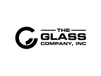 The Glass Company, Inc. logo design by keylogo