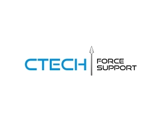 CTECH Force Support logo design by GemahRipah