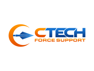 CTECH Force Support logo design by Dakon