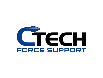 CTECH Force Support logo design by lexipej