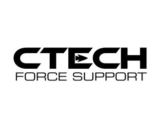 CTECH Force Support logo design by kunejo
