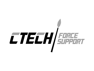 CTECH Force Support logo design by qqdesigns