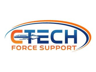 CTECH Force Support logo design by jaize