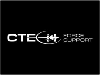 CTECH Force Support logo design by 48art
