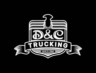 D&C Trucking logo design by josephope