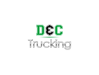 D&C Trucking logo design by ROSHTEIN