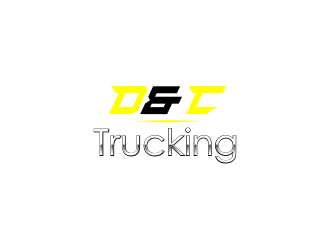 D&C Trucking logo design by ROSHTEIN